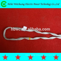 Preformed dead end guy grip for ADSS optical fiber accessories